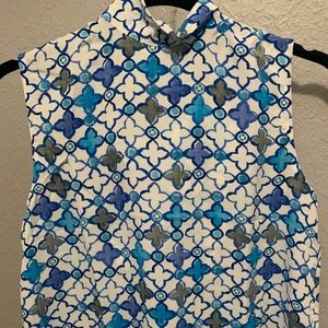 Chase Bank Uniform Sweater blouse